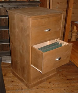 Wooden Filing Cabinet made to measure
