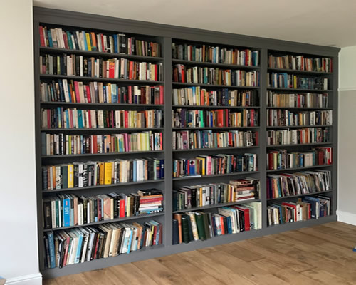 Fitted Triple Bookshelf 