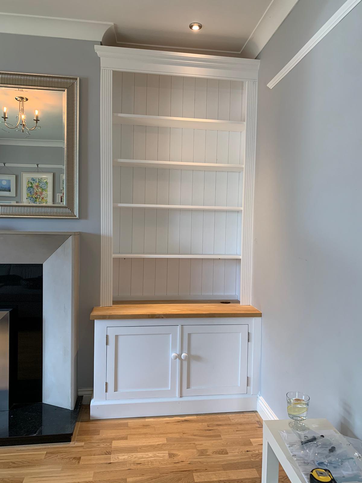 Pair of Full Height Alcove Units