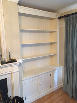 Waxed Pine Alcove Unit, Made to Measure ? 800 