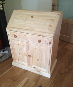 Solid Pine Single Bureau 