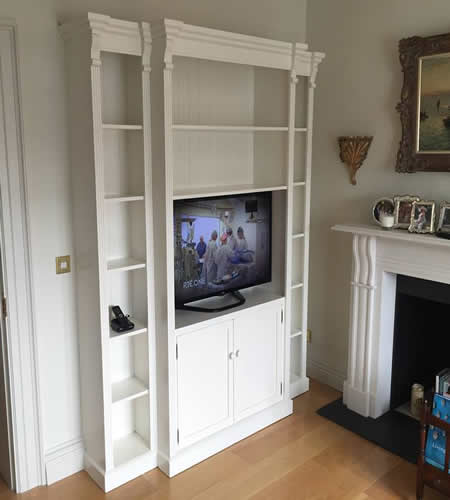 Made to measure Decorative Breakfront TV Unit.