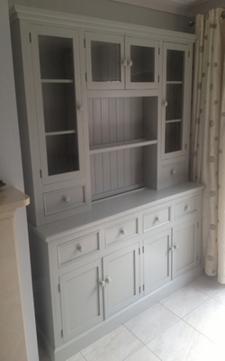 Large hand made to order kitchen dresser