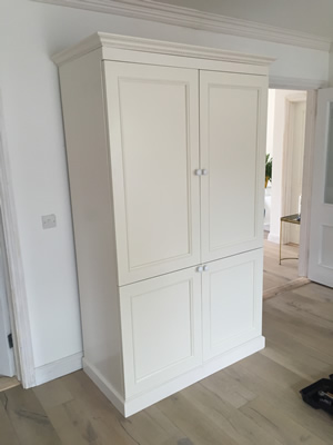 Larder Press has a fridge freezer on one side