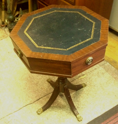 Drum side table